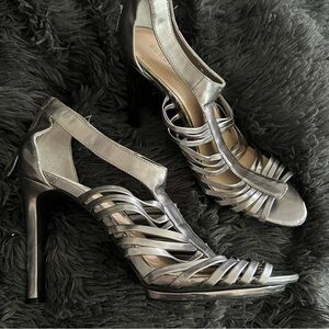 BCBGeneration Silver Heel